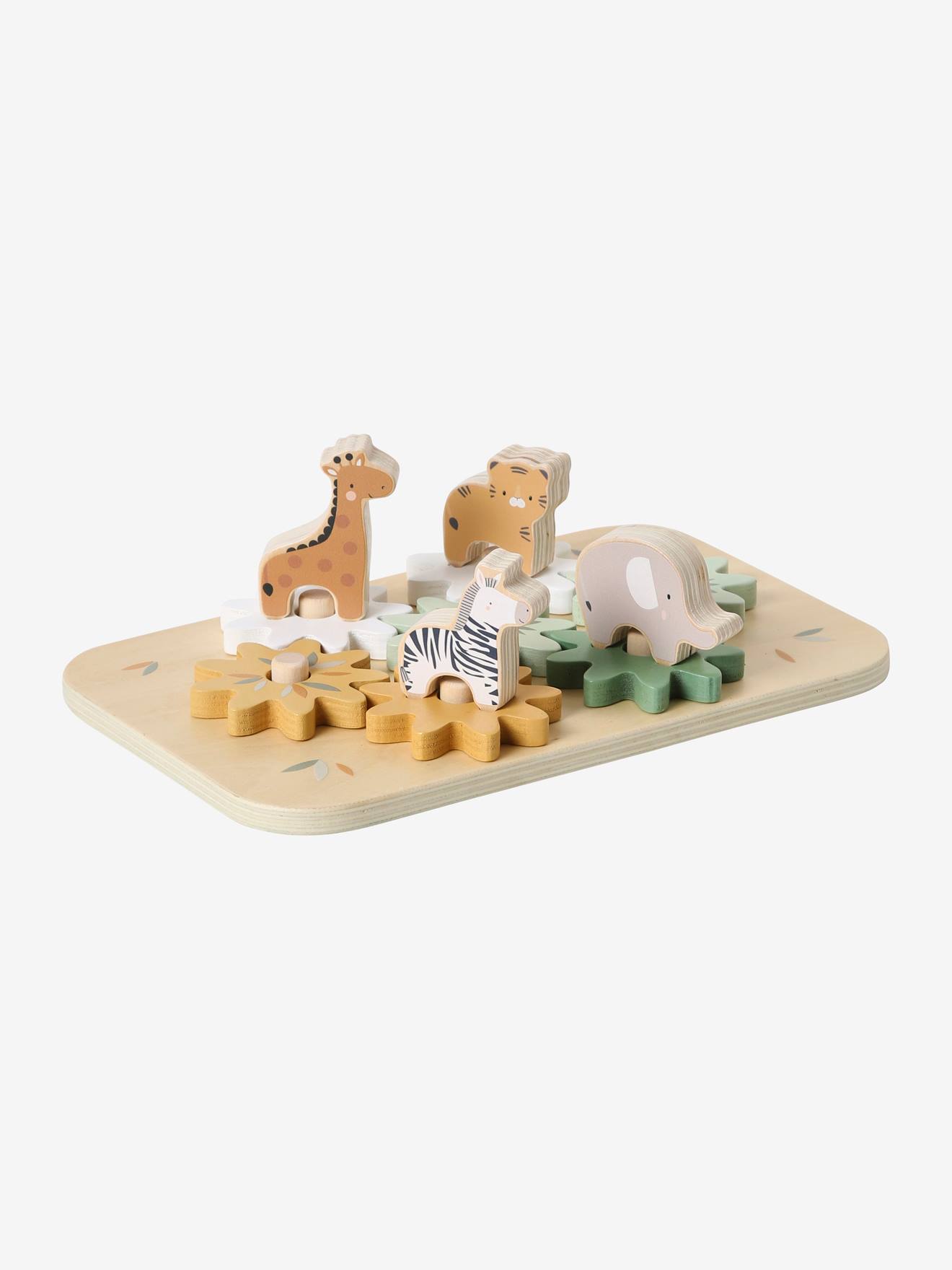 Tablette des engrenages en bois FSC® bois