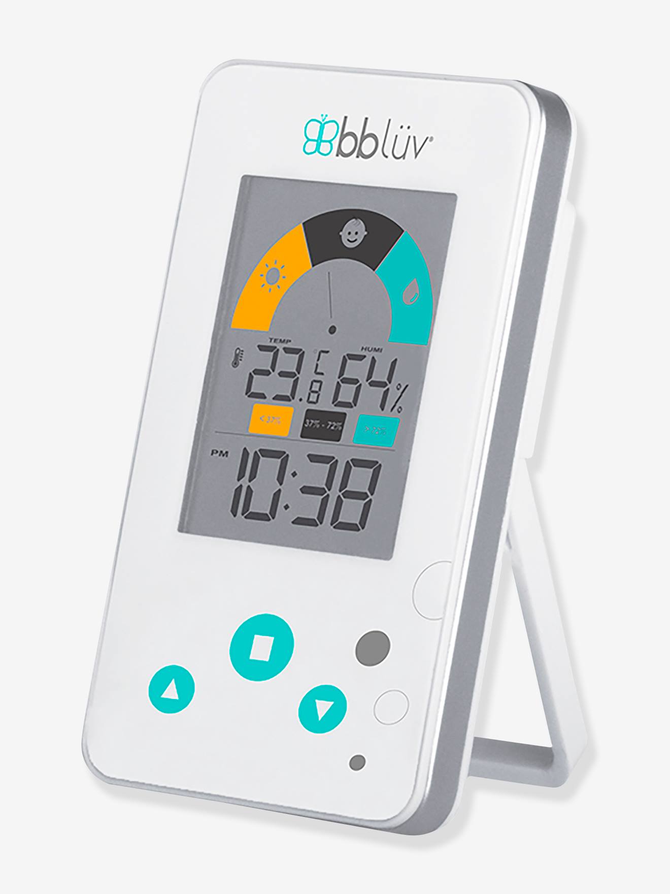 Thermomètre / hygromètre électronique IGRÖ blanc (Bblüv) - Image 2
