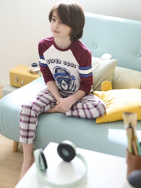 Garçon-Pyjama, surpyjama-Pyjama super cool motif ours garçon bas en flanelle