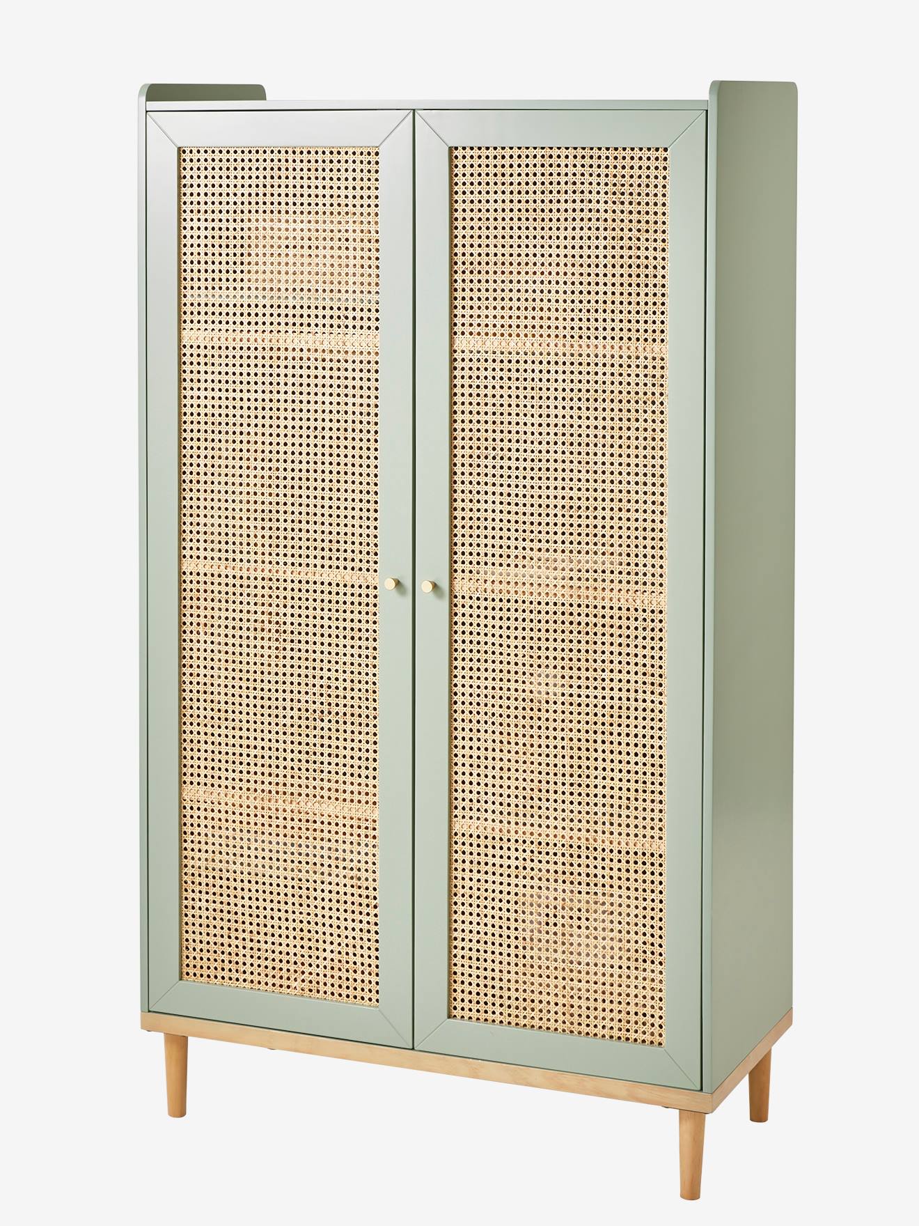 Armoire cannage POÉSIE vert (Vertbaudet) - Image 2