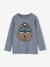 T-shirt animation fantaisie garçon en coton recyclé anthracite+bleu grisé+noix de pécan 9 - vertbaudet enfant 