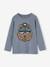 T-shirt animation fantaisie garçon en coton recyclé anthracite+bleu grisé+noix de pécan 4 - vertbaudet enfant 