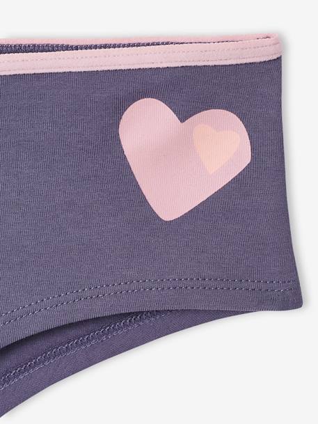 Lot De 2 Shorts Anti-Frottement Fille Sous Robe – Coton Oeko-Tex Rose & Blanc 4 Ans