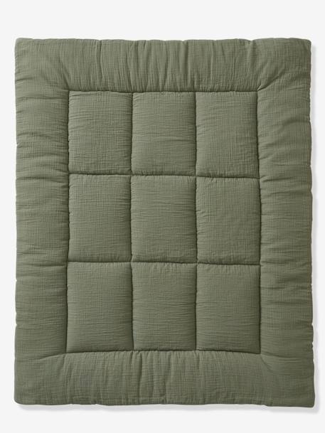 Tapis de sol / Fond de parc uni gaze et percale de coton indigo+ocre+olive+taupe+terracotta 13 - vertbaudet enfant 