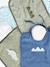 Lot 7 bavoirs bleu ciel+imprimé jungle+vert d'eau 8 - vertbaudet enfant 