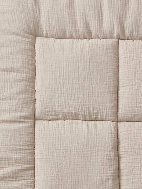 Tapis de sol / Fond de parc uni gaze et percale de coton indigo+ocre+olive+taupe+terracotta 26 - vertbaudet enfant 