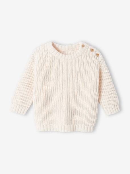 Bébé-Pull, gilet, sweat-Pull-Pull bébé garçon en côte perlée 