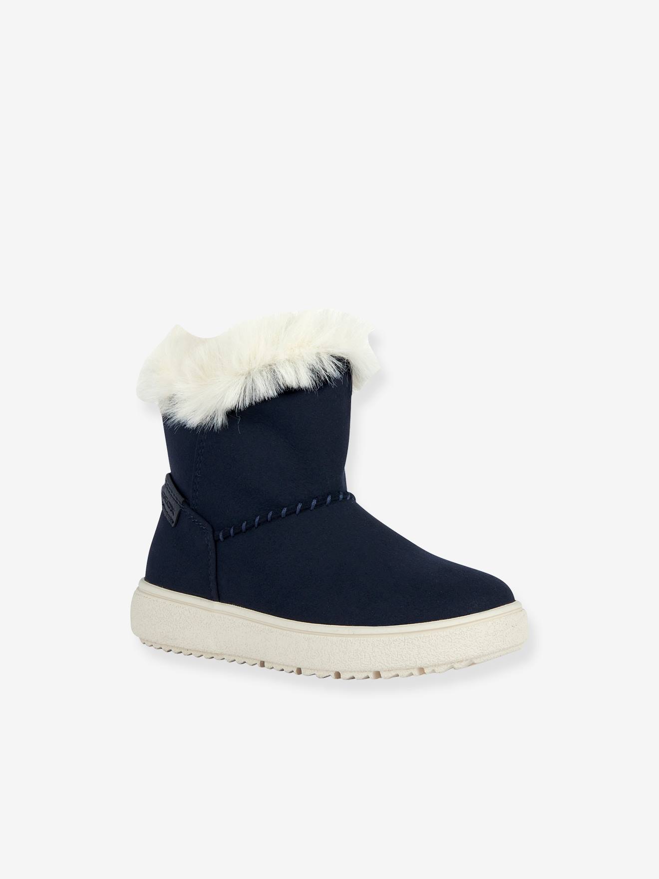 Boots fourrées J Theleven Girl marine