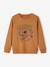 Sweat Basics motifs graphiques garçon blanc chiné+bleu nuit+bordeaux+noix de pécan+vert 21 - vertbaudet enfant 
