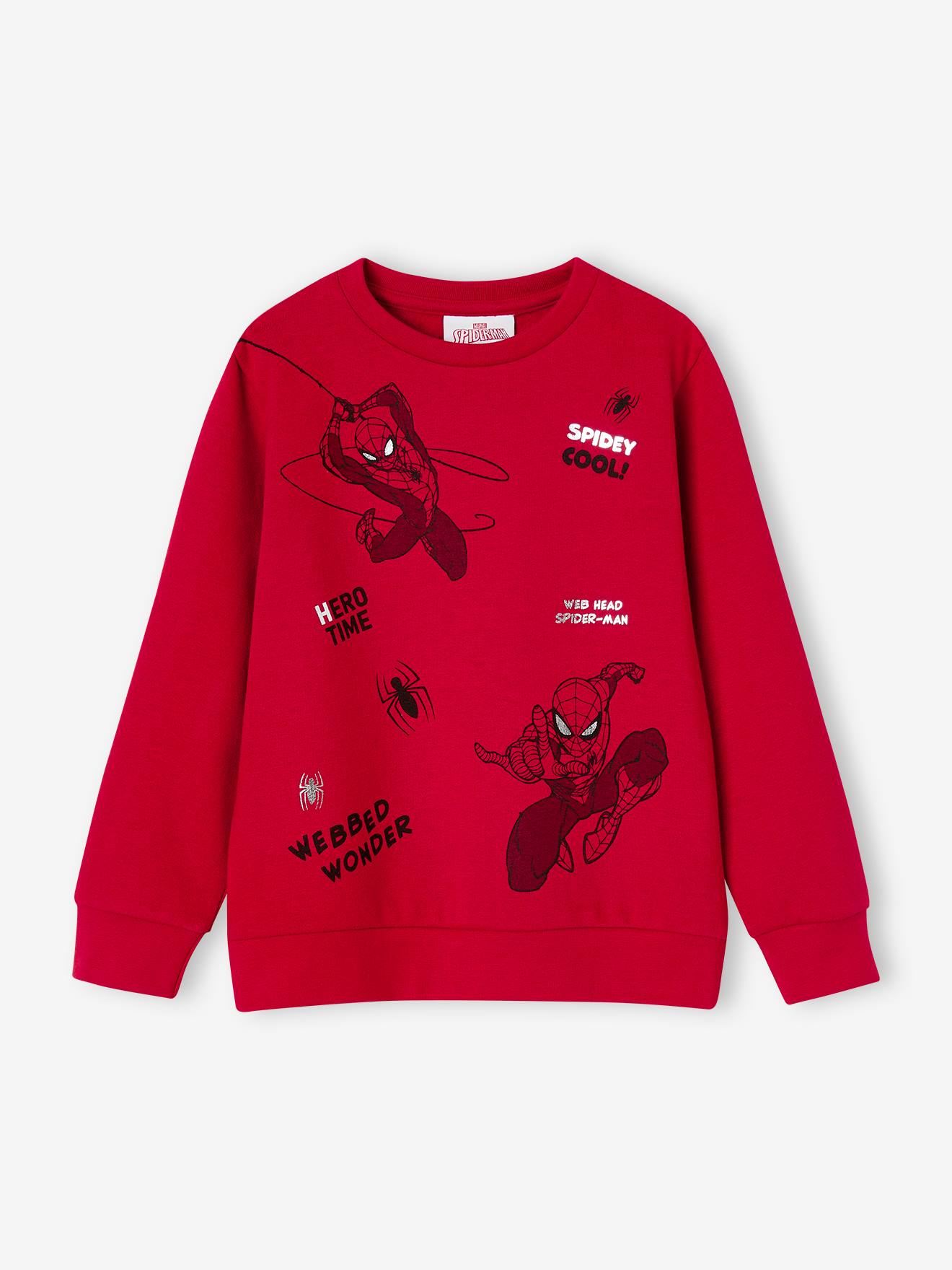 Sweat garçon Marvel Spider-Man rouge