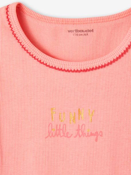 Lot De 4 Débardeurs Fille Vertbaudet - 100% Coton - Blanc - Taille Unique
