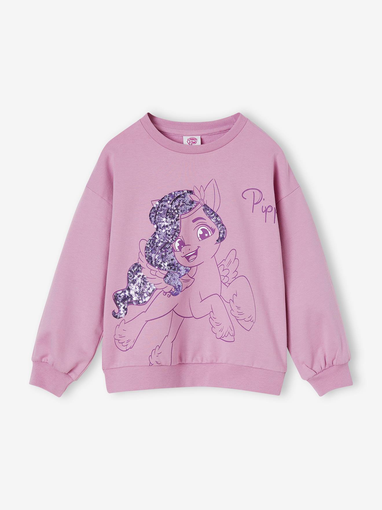 Sweat fille My Little Pony® mauve