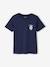Lot de 3 T-shirts Basics garçon manches courtes blanc chiné+bleu azur+bordeaux+cappuccino+vert+vert d'eau 18 - vertbaudet enfant 