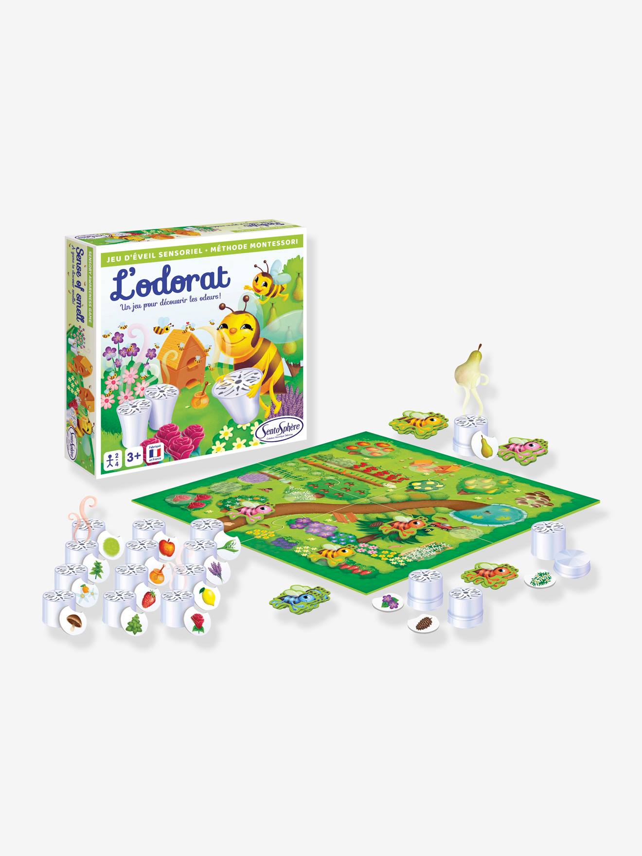 Jeu Sensoriel L'odorat - Vert