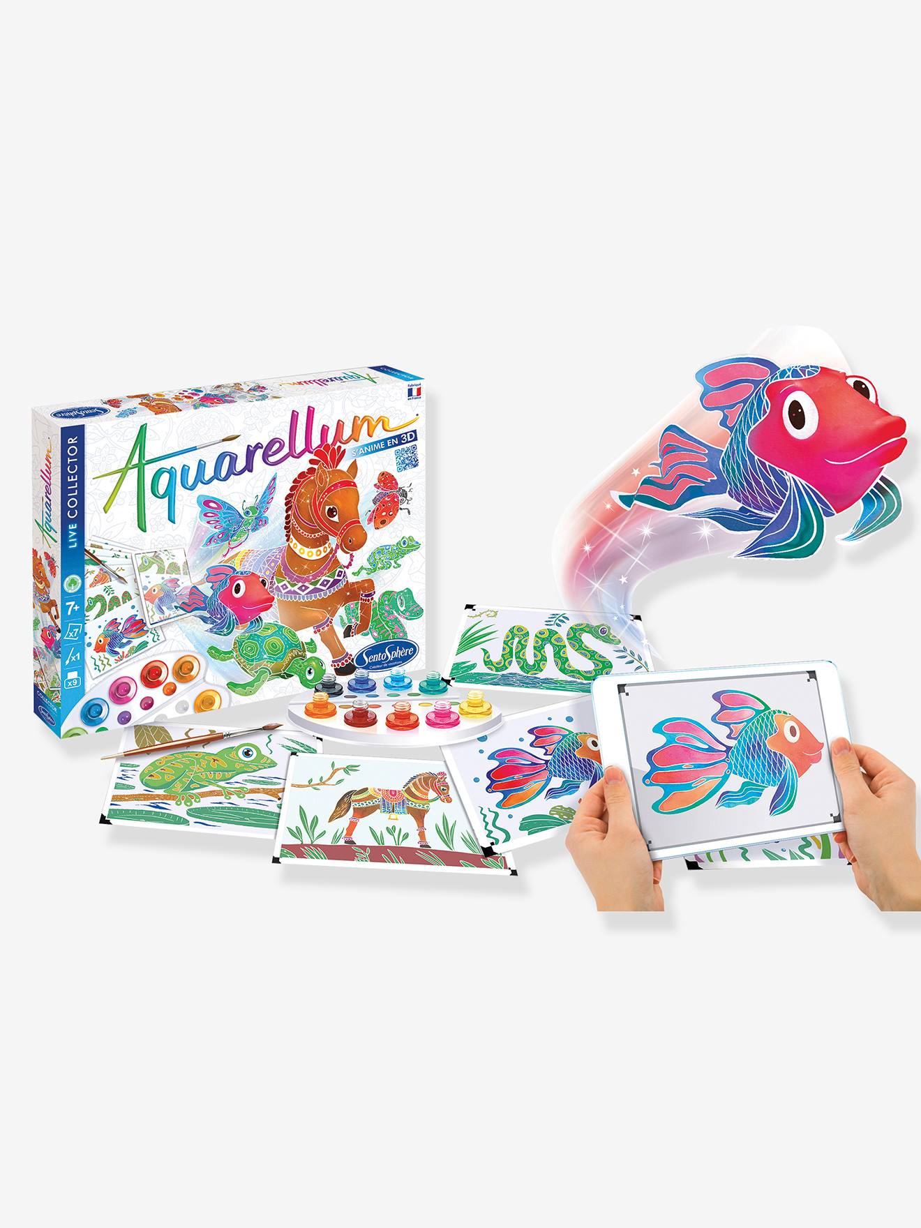 Aquarellum Live Collector - SENTOSPHERE marron
