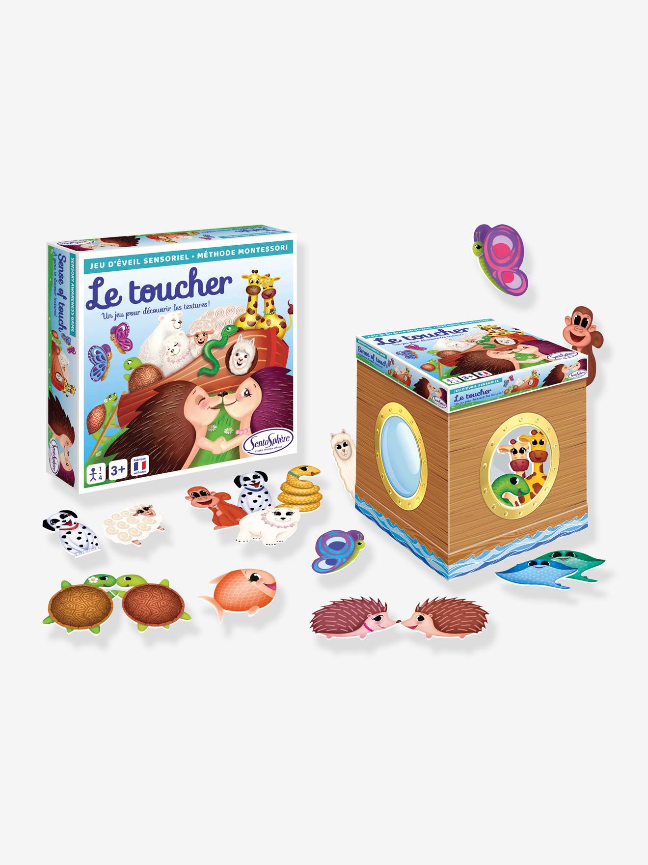 Jeu Sensoriel le Toucher - SENTOSPHERE bleu