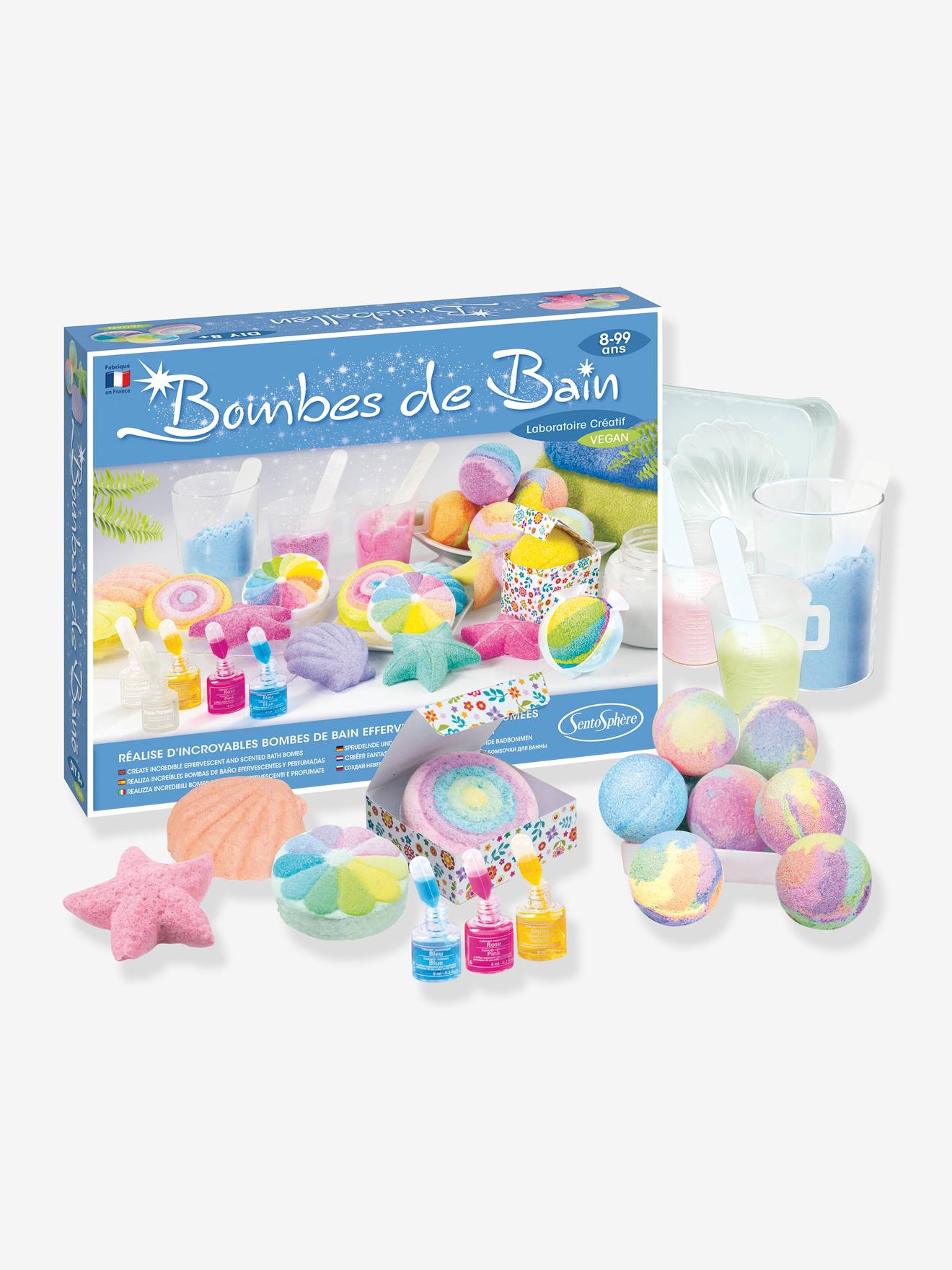 Bombes de bain - SENTOSPHERE bleu