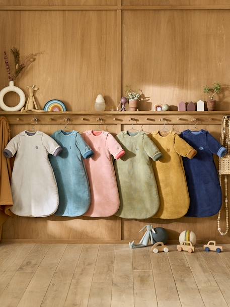 Gigoteuse en polaire ALASKA gris+kaki+marine+moutarde+rose+vert 42 - vertbaudet enfant 