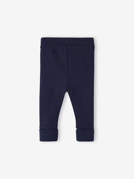 Legging bébé naissance évolutif beige+brun+marine+ROSE CLAIR UNI 8 - vertbaudet enfant 