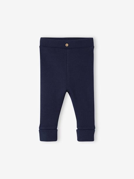 Legging bébé naissance évolutif beige+brun+marine+ROSE CLAIR UNI 7 - vertbaudet enfant 
