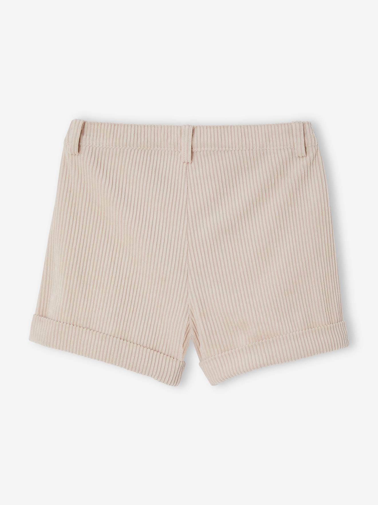 Short en Coton Imprimé pour Fille 'Cuba' CUBA - Blanc - - 18.99