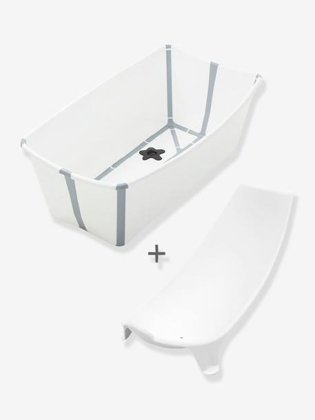 Stokke - Ensemble baignoire Flexi Bath + transat de bain écru