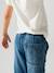 Jean garçon large facile à enfiler denim black+denim bleached+denim brut+gris+stone 41 - vertbaudet enfant 