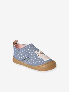 Chaussures-Chaussures bébé 17-26-Chaussons bébé toile scratch