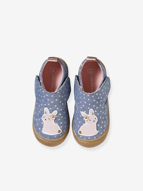 Baskets sport élastiquées fille semelle épaisse - lot beige, Chaussures