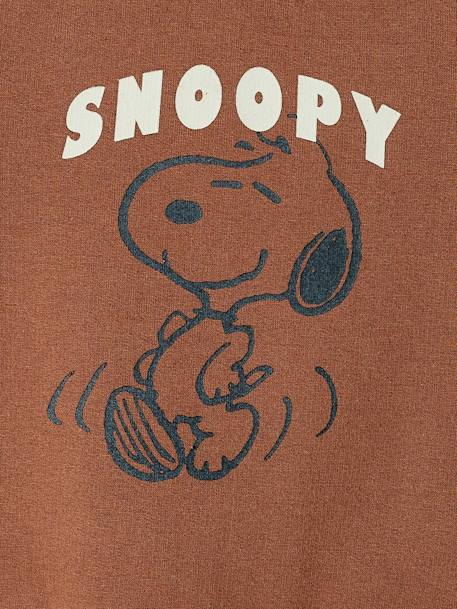 Sweat bébé Peanuts® Snoopy chocolat 3 - vertbaudet enfant 