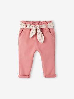 Bébé-Pantalon, jean-Pantalon paperbag avec ceinture bébé