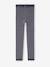 Legging collant fille maille polaire bleu+gris chiné+gris perle+mauve+noir 5 - vertbaudet enfant 