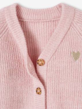 Brassière Bébé En Maille Bleu Ciel - Taille Naissance, Gilet Pull, Occasion Très Bon état