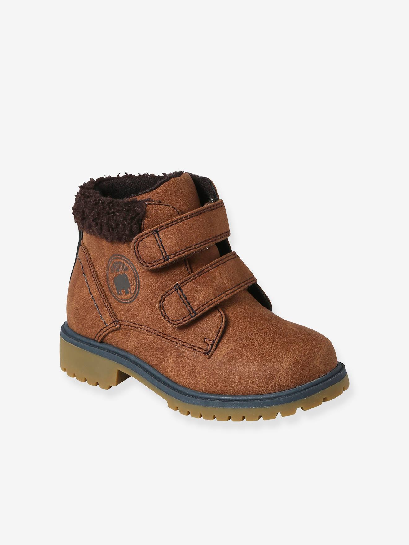 Boots scratchées enfant collection maternelle camel