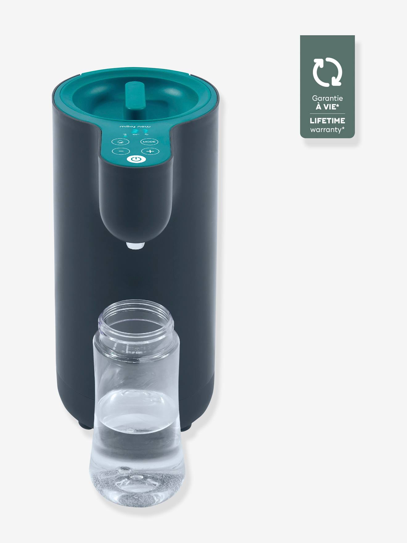 Préparateur De Biberon Milky Now Bleu/gris