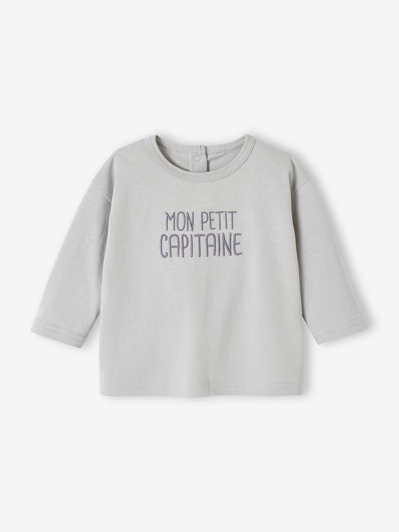 T-shirt personnalisable bébé vert d'eau