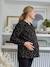 Blouse imprimée velours côtelé grossesse et allaitement noir 6 - vertbaudet enfant 