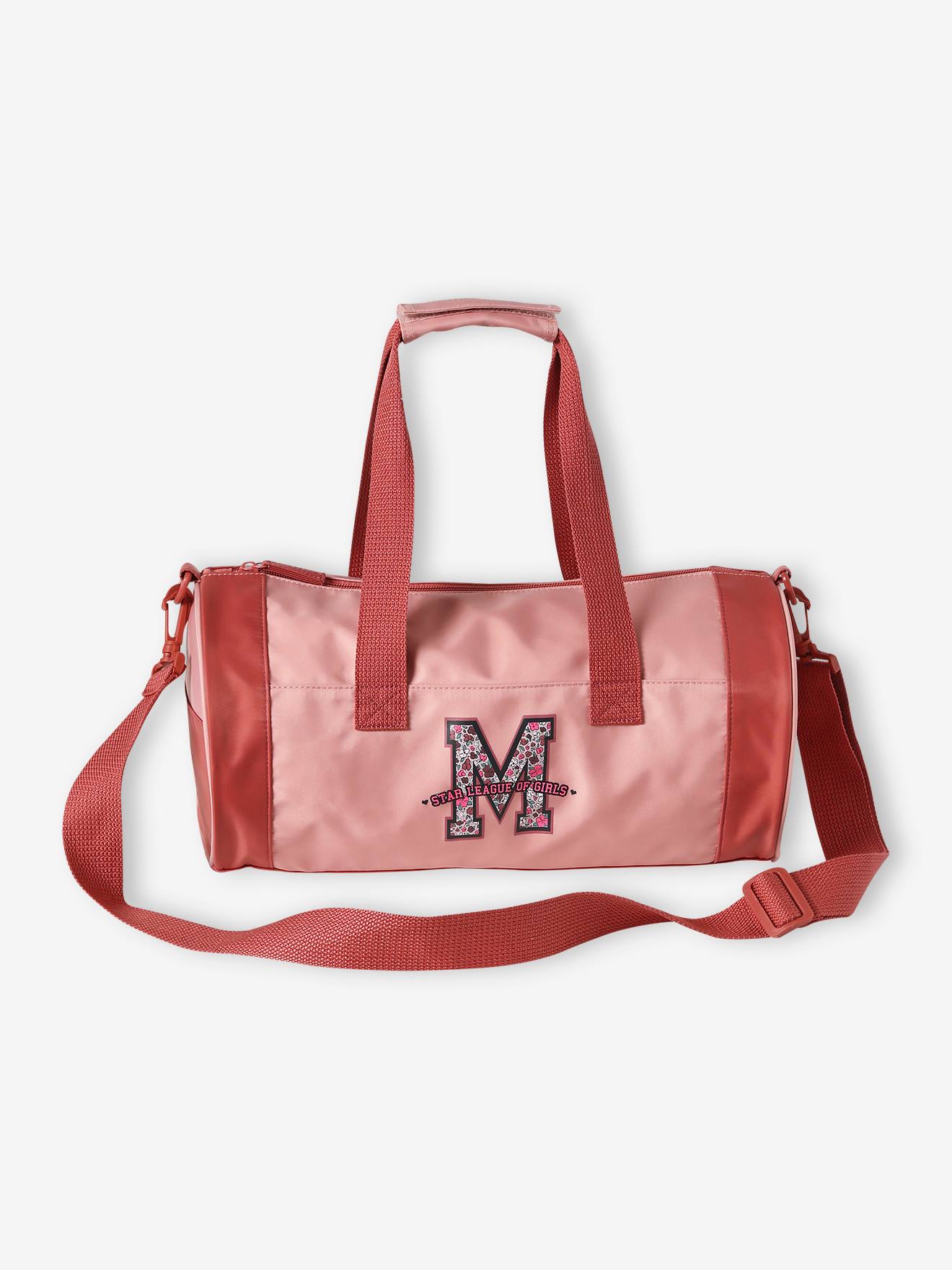 Sac de sport bicolore fille or