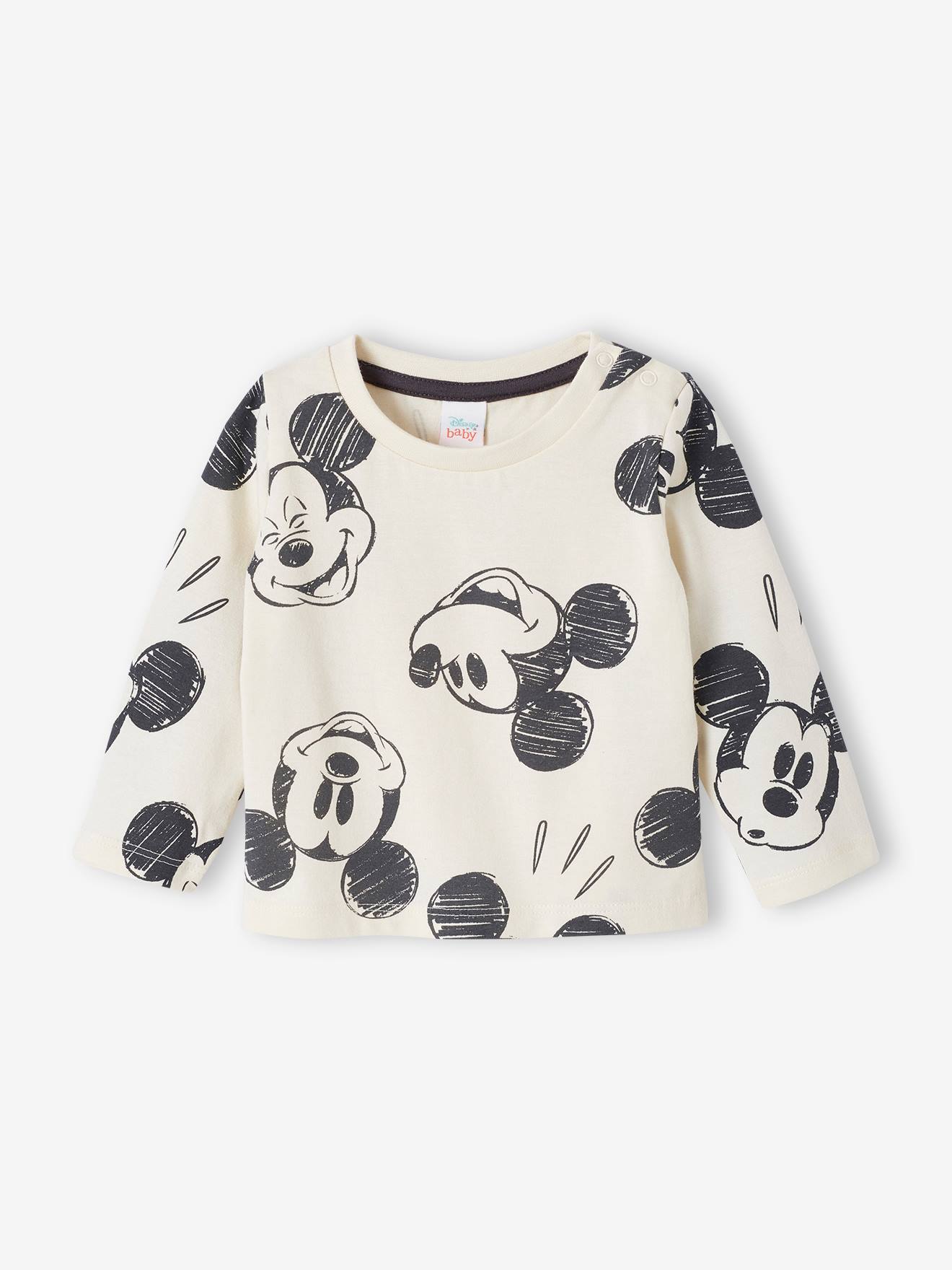 Lot De 3 Hoodies Mickey Mouse Pour Bébé - Taille 6-9 Mois - En Coton Doux, Manches Longues