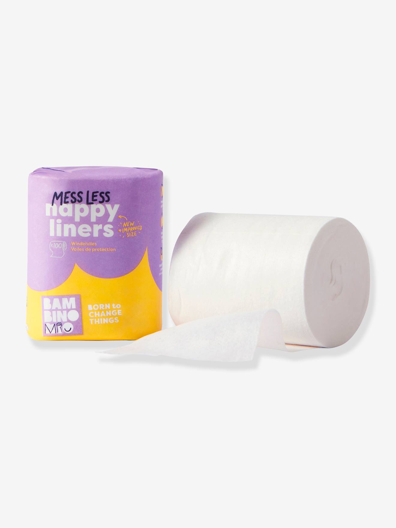 Petit voile de protection lavable 100% laine mérinos pour couches bébé  (France)