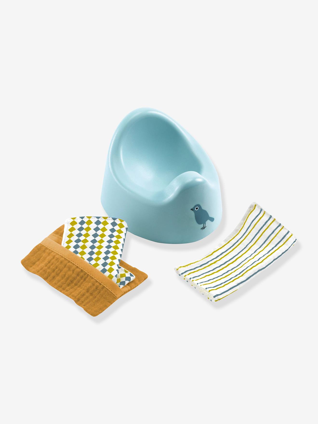 Pot & Lingettes - DJECO bleu