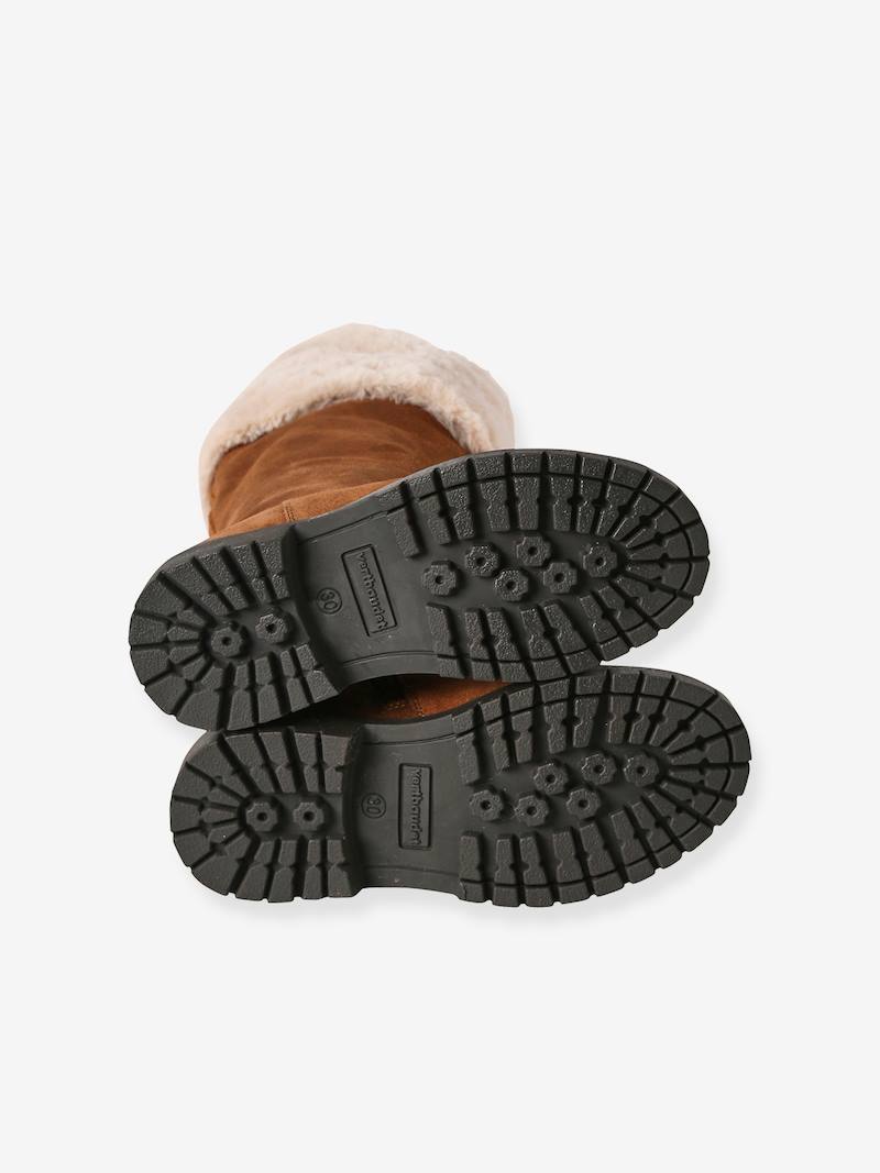 bottes fourrées fille vertbaudet