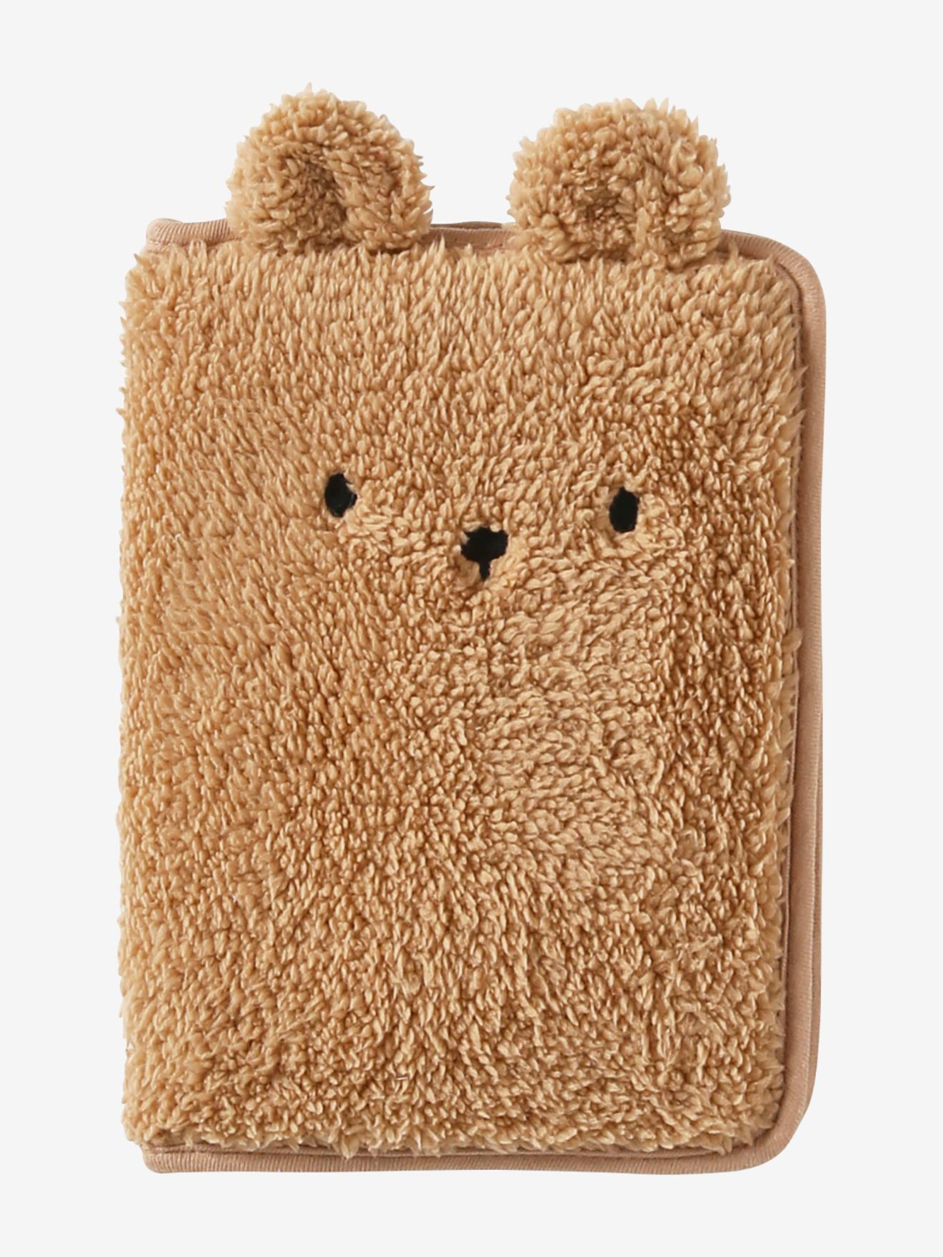 Protège carnet de santé sherpa ourson (Vertbaudet) - Image 1