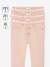 Pantalon fille mom MorphologiK fin écru+encre+pêche+rose poudré 19 - vertbaudet enfant 