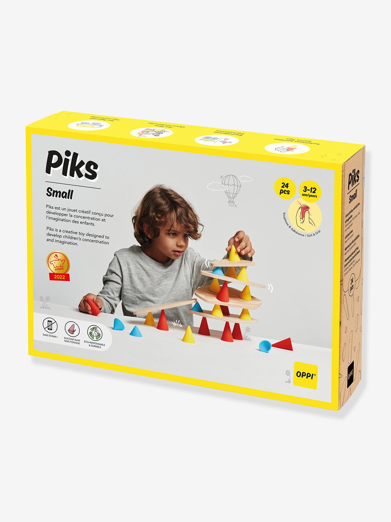 Jeu De Construction Petit Kit Piks Multicolore