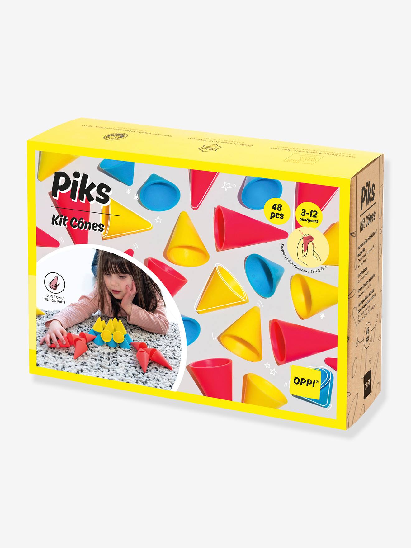 Kit cônes Piks OPPI multicolore
