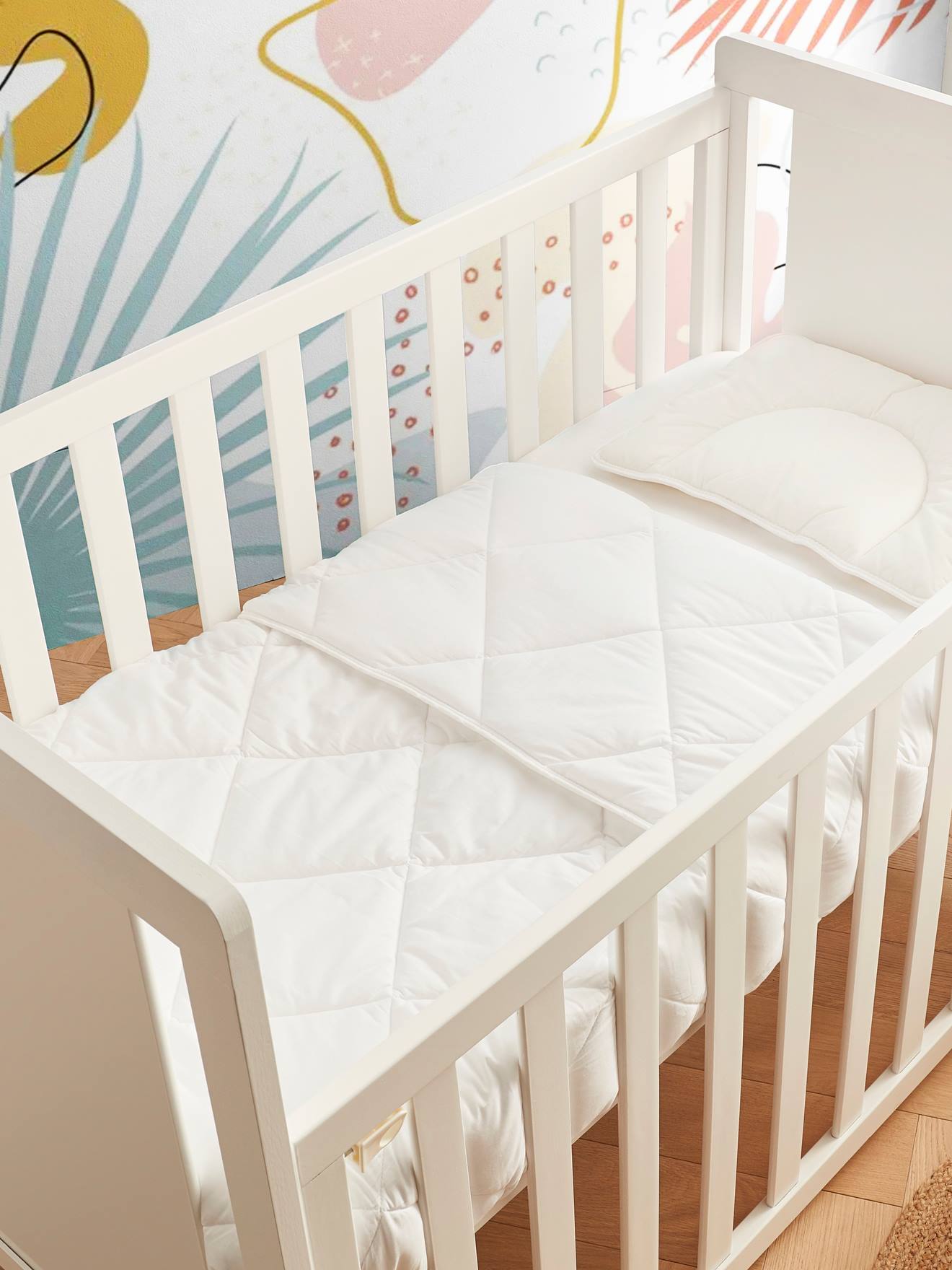 Couette bébé légère Bout d'Chou anti-acariens traitée ProNeem blanc