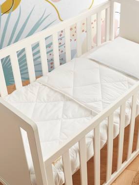 Couette Bébé Microfibre Vertbaudet - Blanc 100x120 Cm - Lavable 60°C