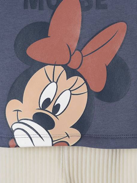 Ensemble Disney® bébé fille sweat molleton + pantalon velours bleu ardoise/blanc 5 - vertbaudet enfant 