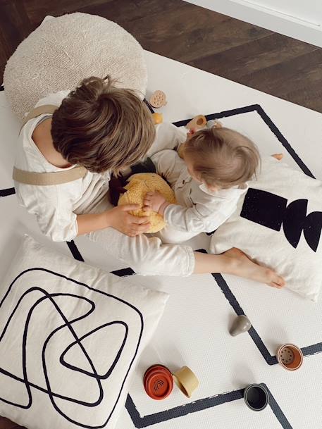 Eeveve - Tapis de jeu puzzle écru